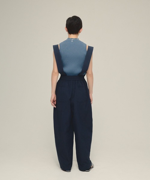 eL（エル）の「【eL】Big Balloon Belt Pants/575689（その他パンツ・レディース・ネイビー/ブラック・FREE）」の10枚目の写真