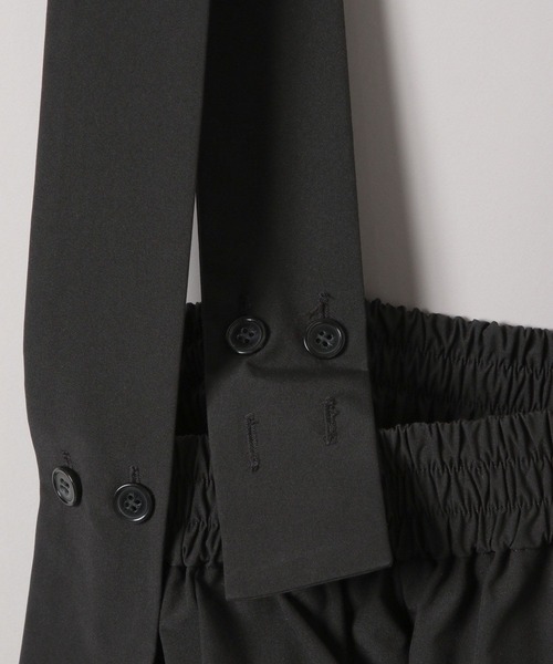 eL（エル）の「【eL】Big Balloon Belt Pants/575689（その他パンツ・レディース・ネイビー/ブラック・FREE）」の3枚目の写真