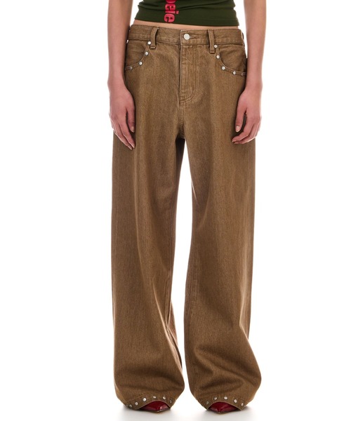 パンツ beeden LOWRISE WIDE STRAIGHT PT BEEDEN lowrise wide straight pt - メルカリ