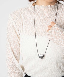 ANNIKA INEZ Heart Necklace, Lrg アニカ イネズ ハート ネックレス
