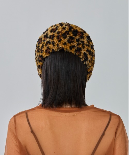 OVERRIDE（オーバーライド）の「OVERRIDE  BOA FK LEATHER HEADMUFF SG / オーバーライド（ハット・レディース・ブラウン/ブラック/ライトベージュ・57~59cm）」の19枚目の写真