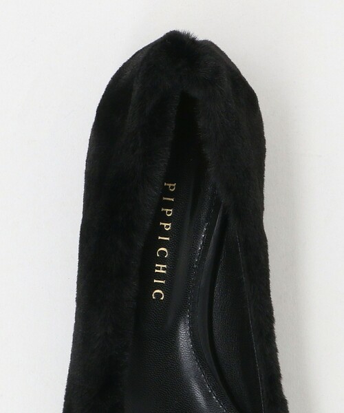 Pippichic（ピッピシック）の「【別注】＜PIPPICHIC＞LINDA フェイクファー フラットシューズ（その他シューズ・レディース・ブラック・36h/37/36/38/37h）」の10枚目の写真