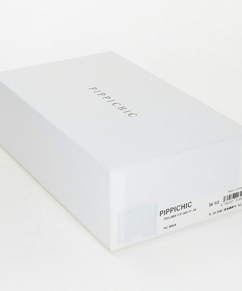 Pippichic（ピッピシック）の「【別注】＜PIPPICHIC＞LINDA フェイクファー フラットシューズ（その他シューズ・レディース・ブラック・36h/37/36/38/37h）」の13枚目の写真