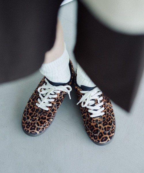 LEPSIM(レプシィム)の「ローテクスニーカー 578009(スニーカー・レディース・ダークブラウン/グリーン/レオパード・MEDIUM/LARGE)」の21枚目の写真