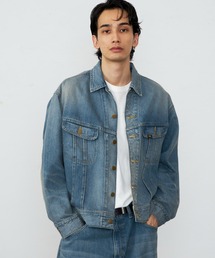 Lee | 【101 100周年】RIDERS101 WIDE JACKET/ライダース ワイドデニムジャケット/ブルゾン(デニムジャケット)