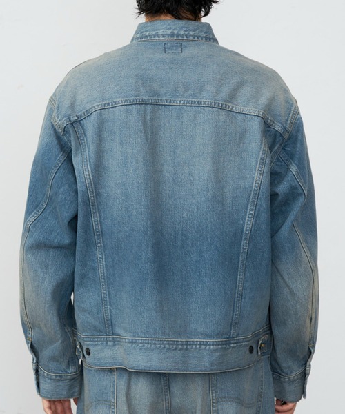 Lee ライダース　デニムジャケット 楽天市場】Lee リー LM4682 SUPERSIZED RIDER JACKET スーパー