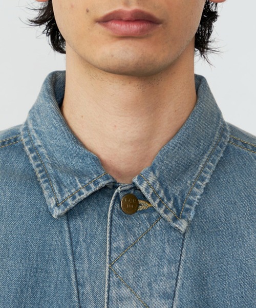 182cm〜192cm くらいの方 Lee 101z デニムジャケット EURO セール】【101 100周年】RIDERS101 WIDE JACKET/ライダース