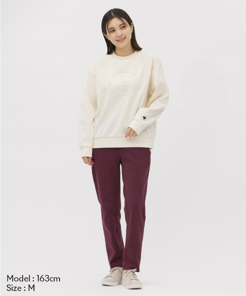 le coq sportif(ルコックスポルティフ)の「【ルコックスポルティフ】吸汗/ストレッチ/UVカットアクティブスウェット クルーネック(スウェット・レディース・ホワイト/レッド/ネイビー・M/S/L/XL)」の17枚目の写真