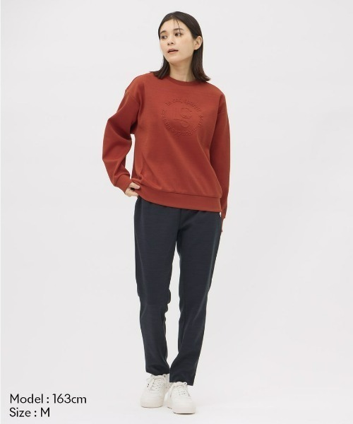 le coq sportif(ルコックスポルティフ)の「【ルコックスポルティフ】吸汗/ストレッチ/UVカットアクティブスウェット クルーネック(スウェット・レディース・ホワイト/レッド/ネイビー・M/S/L/XL)」の13枚目の写真