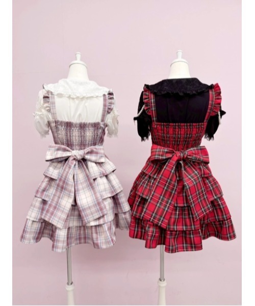 Ank Rouge（アンクルージュ）の「ハートのブラウス（Tシャツ/カットソー・レディース・ホワイト/ブラック・M）」の5枚目の写真