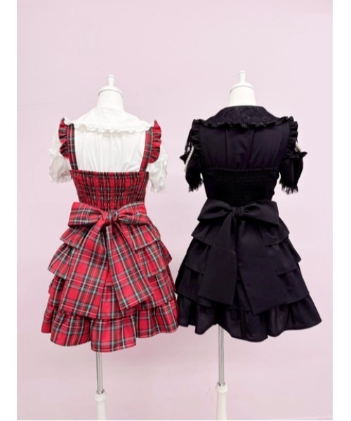 Ank Rouge（アンクルージュ）の「ハートのブラウス（Tシャツ/カットソー・レディース・ホワイト/ブラック・M）」の7枚目の写真