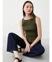 BANANA REPUBLIC FACTORY STORE ボートネック スモックトップ