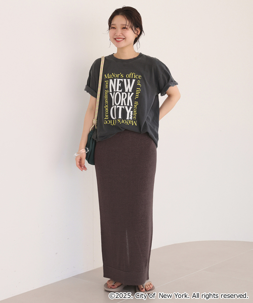 GOOD ROCK SPEED（グッドロックスピード）の「《追加2》GOOD ROCK SPEED/グッドロックスピード NEWYORK TEE（Tシャツ/カットソー・レディース・ブラック・FREE）」の2枚目の写真