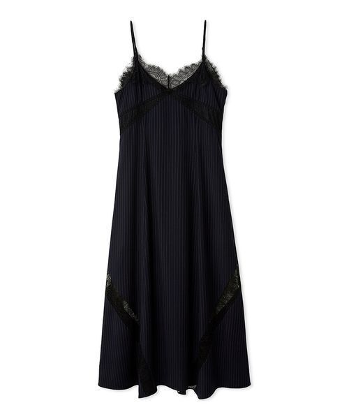 レーストリムスリップワンピース（ワンピース）｜FRAY I.D