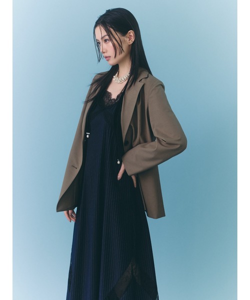 frayid レーストリムスリップワンピース セール】レーストリムスリップワンピース（ワンピース）｜FRAY I.D