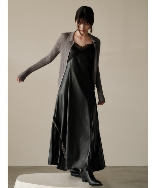 レーストリムスリップワンピース（ワンピース）｜FRAY I.D