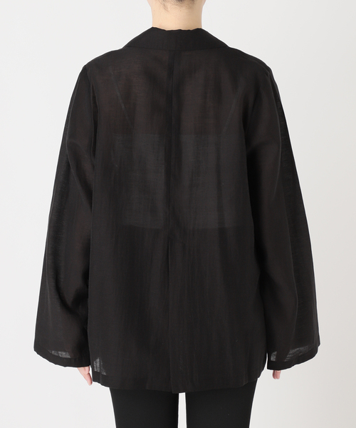 JOURNAL STANDARD(ジャーナルスタンダード)の「《追加2》ライトラフクロスジャケット(テーラードジャケット・レディース・ブラック/ブラウン・FREE)」の17枚目の写真