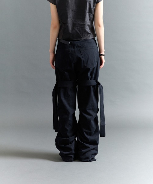 FTW（エフティダブリュー）の「SHIRRING TIE PANTS（その他パンツ・レディース・カーキ/ブラック/チャコールグレー・MEDIUM/SMALL）」の20枚目の写真