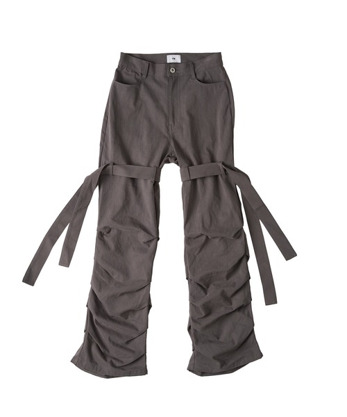 FTW（エフティダブリュー）の「SHIRRING TIE PANTS（その他パンツ・レディース・カーキ/ブラック/チャコールグレー・MEDIUM/SMALL）」の14枚目の写真