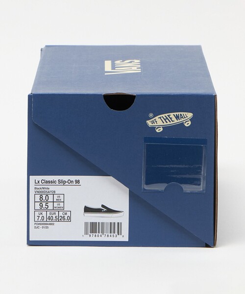 NICE WEATHER(ナイスウェザー)の「<VANS>LX CLASSIC SLIP-ON 98/スニーカー(スリッポン・メンズ・ブラック・9h/8h/9/10/8/6/5h/6h)」の11枚目の写真