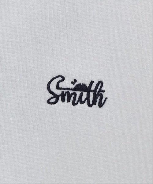 Sunny Smith(サニースミス)の「【SUNNY SMITH】ウルトラヘビーオンスヤシの木柄両面刺Tシャツ(Tシャツ/カットソー・メンズ・オフホワイト/チャコール/アッシュグレー・SMALL/MEDIUM/LARGE)」の4枚目の写真