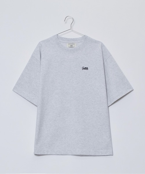 Sunny Smith(サニースミス)の「【SUNNY SMITH】ウルトラヘビーオンスヤシの木柄両面刺Tシャツ(Tシャツ/カットソー・メンズ・オフホワイト/チャコール/アッシュグレー・SMALL/MEDIUM/LARGE)」の7枚目の写真