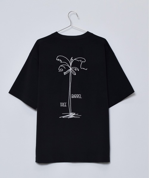 Sunny Smith(サニースミス)の「【SUNNY SMITH】ウルトラヘビーオンスヤシの木柄両面刺Tシャツ(Tシャツ/カットソー・メンズ・オフホワイト/チャコール/アッシュグレー・SMALL/MEDIUM/LARGE)」の13枚目の写真