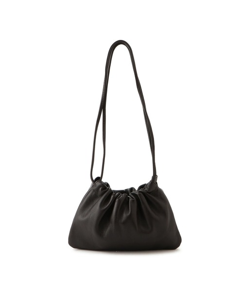 NOTHING WRITTEN 　Nella strap bag　ブラック Nothing Written: Black Nella Strap Bag | SSENSE
