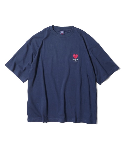 BENCH AT THE GREENE（ベンチアットザグリーン）の「BENCH AT THE GREENE  EMBRO TEE（Tシャツ/カットソー・メンズ・ブラック/ネイビー/ホワイト・X-LARGE/LARGE）」の6枚目の写真