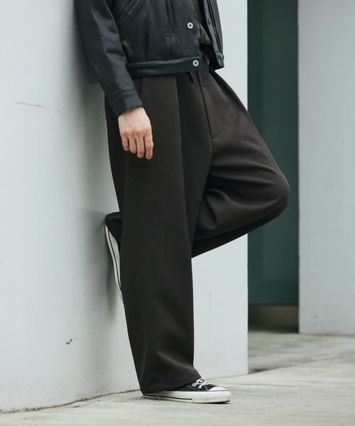ダブル クロス オーバー パンツ（スラックス）｜JOURNAL