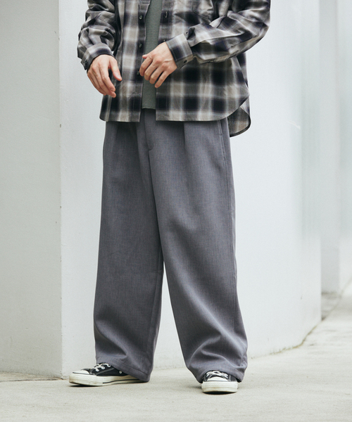 ダブル クロス オーバー パンツ（スラックス）｜JOURNAL STANDARD
