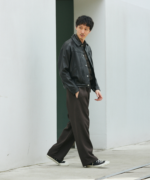 ダブル クロス オーバー パンツ（スラックス）｜JOURNAL STANDARD