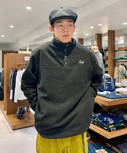 別注】ELECTRIC GOLF / リバーシブル プルオーバー（スウェット