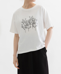 ClocheフォレストプリントTシャツ