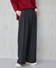 BARNYARDSTORM | BARNYARDSTORM / マニッシュワイドパンツ / セットアップ対応【ハンドウォッシャブル】【「BABALOG」チャンネルご紹介アイテム】(スラックス)