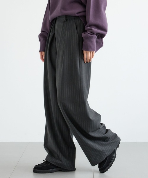 セール】BARNYARDSTORM / マニッシュワイドパンツ / セットアップ対応