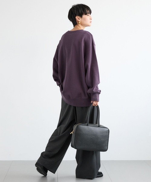 BARNYARDSTORM（バンヤードストーム）の「BARNYARDSTORM / マニッシュワイドパンツ / セットアップ対応【ハンドウォッシャブル】【「BABALOG」チャンネルご紹介アイテム】（スラックス・レディース・チャコール/ブラック・S/M）」の21枚目の写真