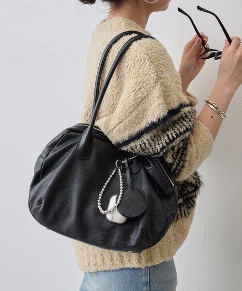 限定価格❣️BEARDSLEYラウンドミディボストン セール】ラウンドミディボストン（ボストンバッグ）｜BEARDSLEY