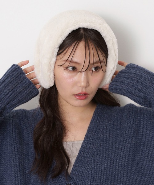 イヤマフ 耳当て ”ファー カチューシャ”（イヤーマフ）｜PAUL&JOE