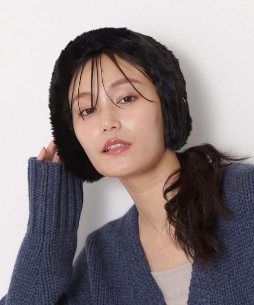 イヤマフ 耳当て ”ファー カチューシャ”（イヤーマフ）｜PAUL&JOE