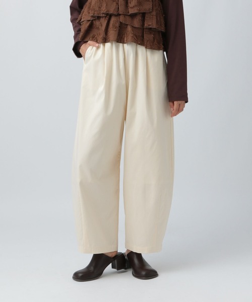 LEPSIM(レプシィム)の「スラックスコクーンパンツ 578201(その他パンツ・レディース・ブラウン/アイボリー/グレー系その他/チャコールグレー・FREE/TALL)」の14枚目の写真