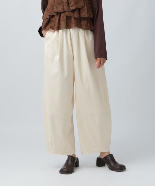 LEPSIM(レプシィム)の「スラックスコクーンパンツ 578201(その他パンツ・レディース・ブラウン/アイボリー/グレー系その他/チャコールグレー・FREE/TALL)」の13枚目の写真