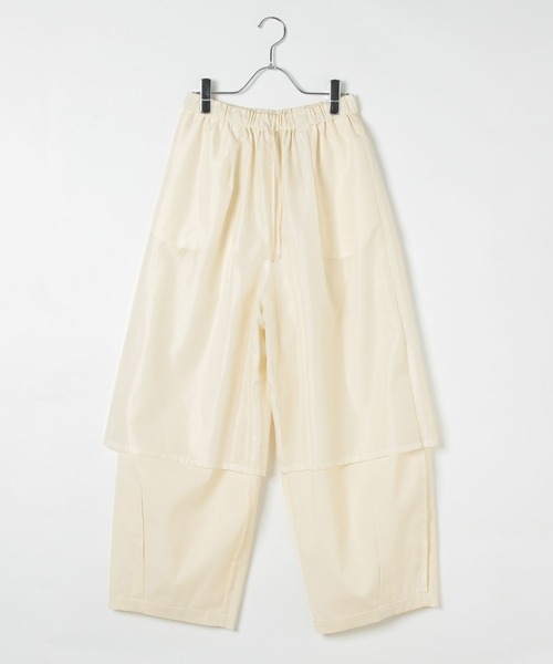 LEPSIM(レプシィム)の「スラックスコクーンパンツ 578201(その他パンツ・レディース・ブラウン/アイボリー/グレー系その他/チャコールグレー・FREE/TALL)」の19枚目の写真