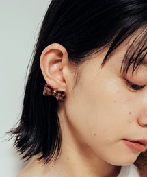 Shelly island | レオパードリボンピアス(ピアス（両耳用）)