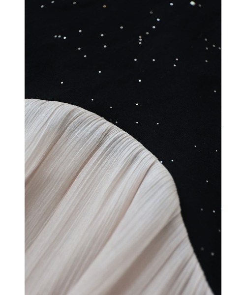 cawaii(カワイイ)の「(黒)星瞬く夜空Tシャツとふんわりベールパンツ2点セット【set】(Tシャツ/カットソー・レディース・ブラック・FREE)」の20枚目の写真