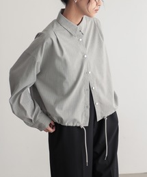for/c（フォーシー）の「[新色追加]ストレッチドロストショートシャツ【サスティナブル】（シャツ/ブラウス）」