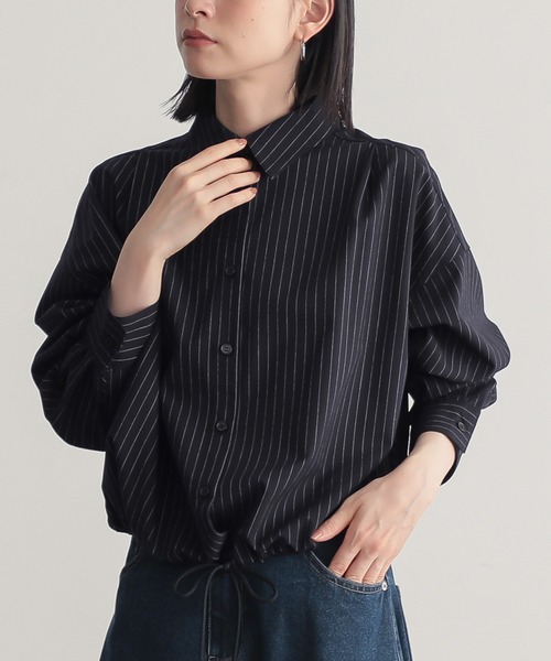 for/c（フォーシー）の「[新色追加]ストレッチドロストショートシャツ