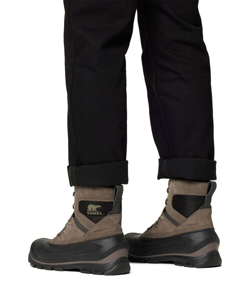 SOREL（ソレル）の「防水 防寒 SOREL／メンズ バクストン レースブーツ ウォータープルーフ スノーブーツ／ソレル（ブーツ・メンズ・ブラウン/ブラック・26.5cm/28.5cm/29.0cm/28.0cm/26.0cm/27.0cm/27.5cm/25.5cm/25.0cm）」の8枚目の写真
