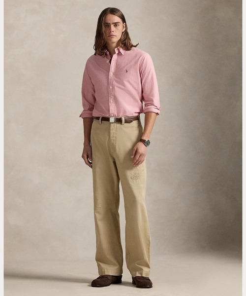 POLO RALPH LAUREN(ポロ ラルフ ローレン)の「クラシック フィット オックスフォード シャツ(シャツ/ブラウス・メンズ・レッド・S/M/L/XL/XS/XXL)」の3枚目の写真