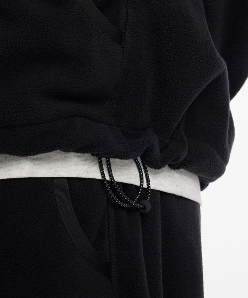 NEW BALANCE（ニューバランス）の「NB GREY フルジップフリースジャケット（ブルゾン・メンズ・ブラック・XX-LARGE/X-LARGE/LARGE/MEDIUM/SMALL）」の3枚目の写真